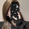 Applicable To Apple 15pro Mobile Phone Case IPhone 13/14 Polka Doll Bow 11/12 Matte Silicone Xs