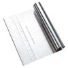 Stainless Steel Cutting Knife with Scale Baking Knife Baking Pastry Tools 1 Pcs Mutipurpose Scraper Pizza Dough Chopper For Diy Bread Lyp018