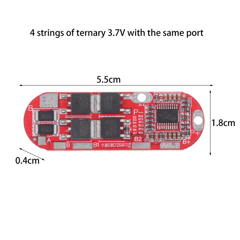 1S 2S 3S 4S 5S Bms 25A Lithium Battery Protection Board Module Balanced Charging Module For Power Tool Battery Pack