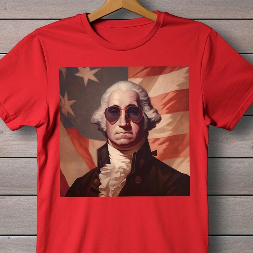 George Washington Shirt, 4th O July Shirt, Funny America Shirt, 4th of July Shir