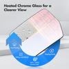 Driver Side Mirror Glass Replacement For Ford F150 2004 2005 2006 2007 2008 2009 2010, Left Heated View Mirror With Rear Holder, 4L3Z17K707DB