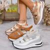 New Fashion Casual Hollow Platform Heel Shoes Summer Casual Sandals Women's Sandals