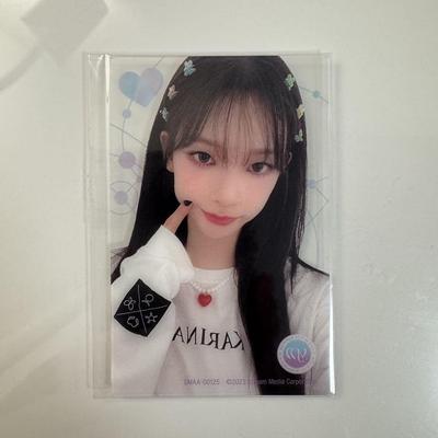 [ИСПОЛЬЗОВАННАЯ] aespa FC limited коллекционная карточка Карина