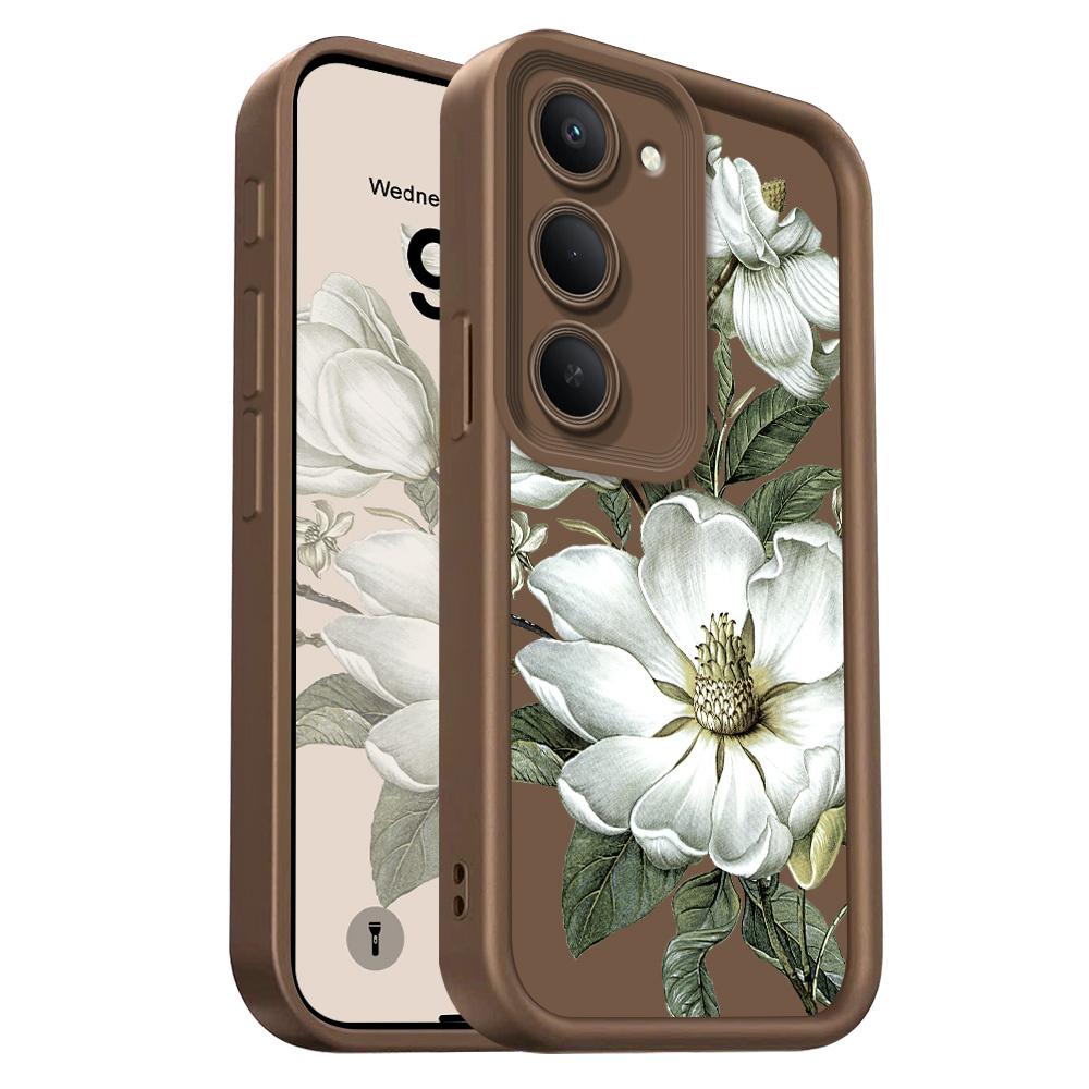 Magnolia Flower Phone Case For Xiaomi Redmi 15 15C 14C 13 13C 12 12C 10 10C A1 A2 A3 A5 Plus 4G 5G Staircase Soft Cover