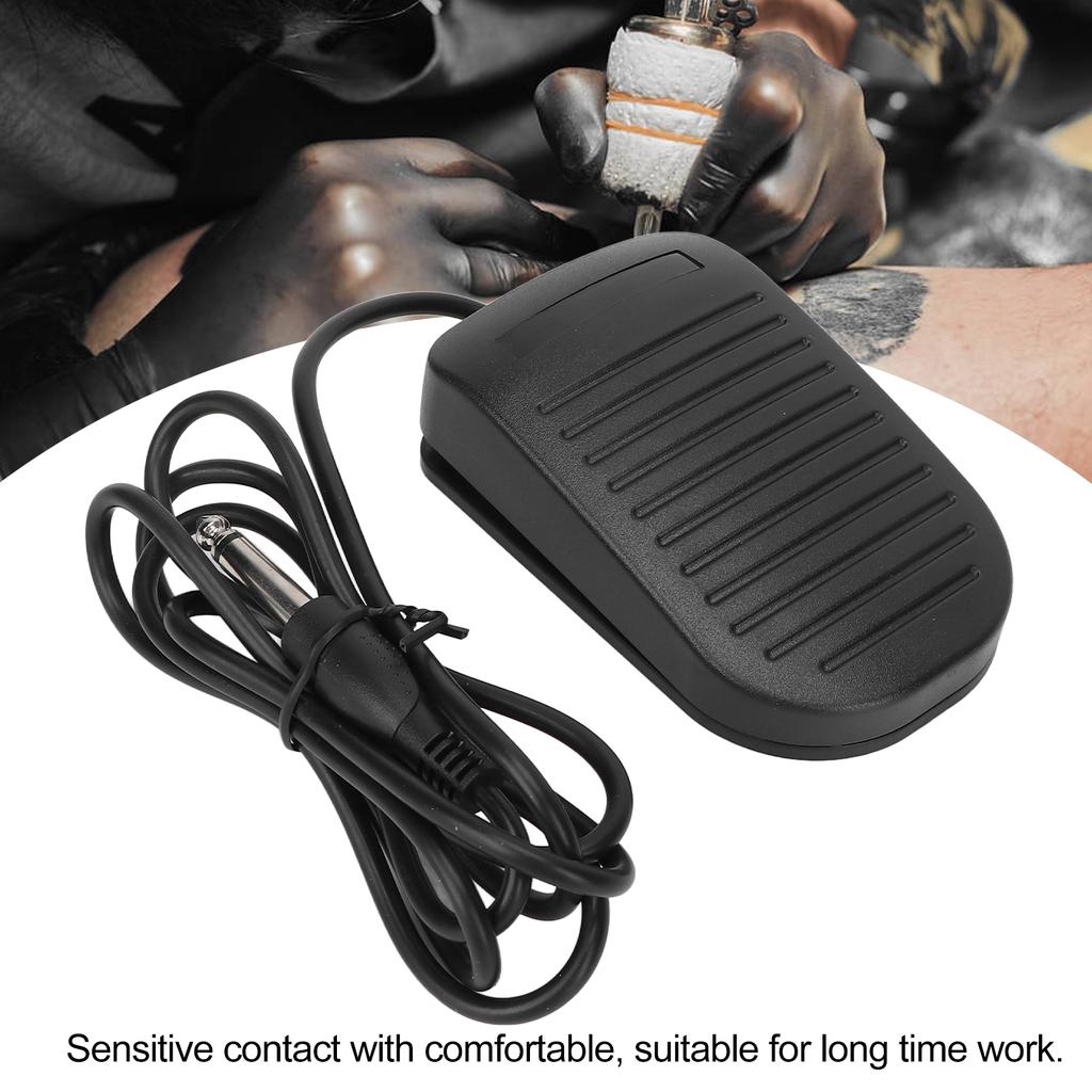 Tattoo Foot Pedal Switch Control Tattoo Pedal Tattoo Machine Accessories with 1.35m Long Line