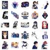 50 Hot-Blooded Football Anime Blue Prison Stickers for Luggage, Water Cups, Skateboards, and Phones