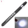Led Flashlight Work Light First Aid Pen Light Torch Lamp Pupil Gauge Measurement