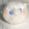 Attractive Eyes Blush Cat Plush Doll Stuffed Animal Plush Key Chain  Children