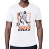 Футболка Anaheim Ducks Starter Color Scratch Модная Мужская и Женская Уличная Одежда Дышащая Летняя С Коротким Рукавом Винтажная Футболка