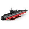 Los Angeles Class Model Building Blocks Modern Submarine Transport Bricks Toy Set Kids Boys Gift