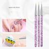 Affordable 3pcs Nail Art Painting Pen Detail Drawing Pen Exquisite Painting Exquisite Brush Sequin Rod Nail Art Tool