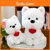 White Highland West Terrier Plush Toy Pp Cotton Filling Children Decor Playroom