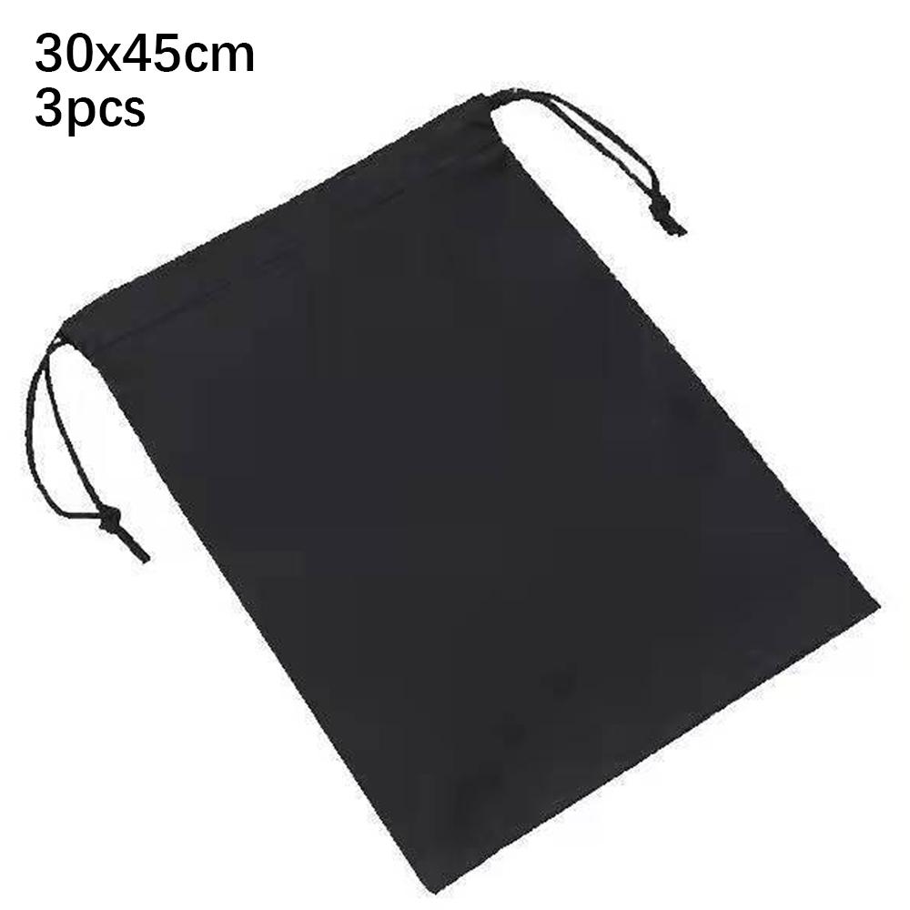 Sacs de rangement en Nylon, sac d'emballage à cordon, housse anti-poussière robuste, poignée en corde Flexible, sac d'organisati