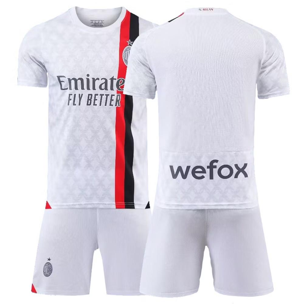 Выездная белая футболка AC Milan 2023-2024