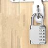 4-значный навесной замок с паролем, цинковый сплав, водонепроницаемый замок, уличный механический замок для школьного спортзала, шкафчика/забора, защелка Secur