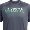 Under Armour Velocity Comfortable Round Neck Quick-Dry Short Sleeve T-Shirt Men Tops Storm-Gray 1387287-044