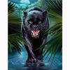 Full 5D Diy Diamond Painting Black Panther Diamond Embroidery Cross Stitch Kits Home Decor Handmade Gift