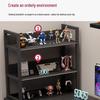 Shengbai 140cm Gaming Computer Desk with Desktop Bookshelf