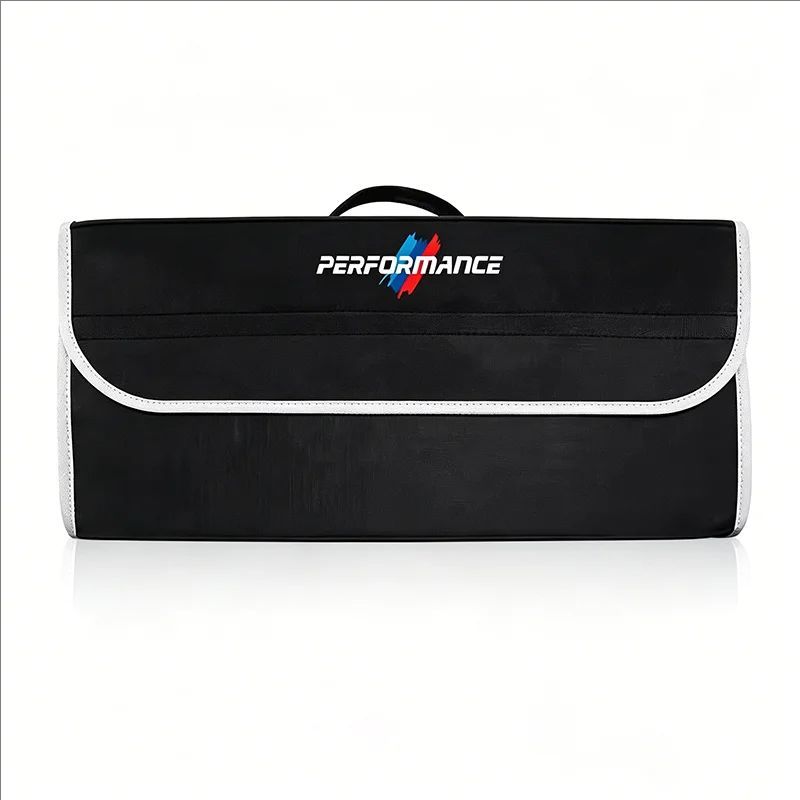 CTCE1 Car Trunk Organizer Box Large Capacity Folding Storage Bag For BMW E91 X5 E70 F11 E30 F31 X3 F25 E61 E83 X1 E53 E87 F40 /Sticker