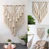 Nordic Bohemian Macrame Wall Hanging Tassel Boho Tapestry Hand-Woven for Home Decor Livingroom Bedroom Room House Decoration