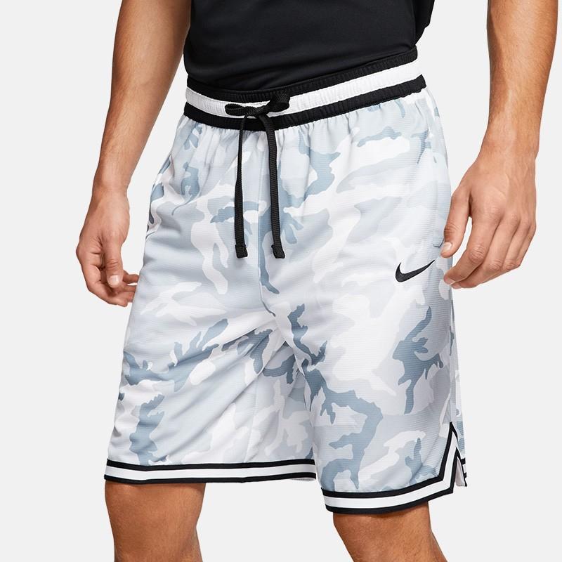 Nike Мужские синие баскетбольные шорты с белой надписью Средние BV7736-012