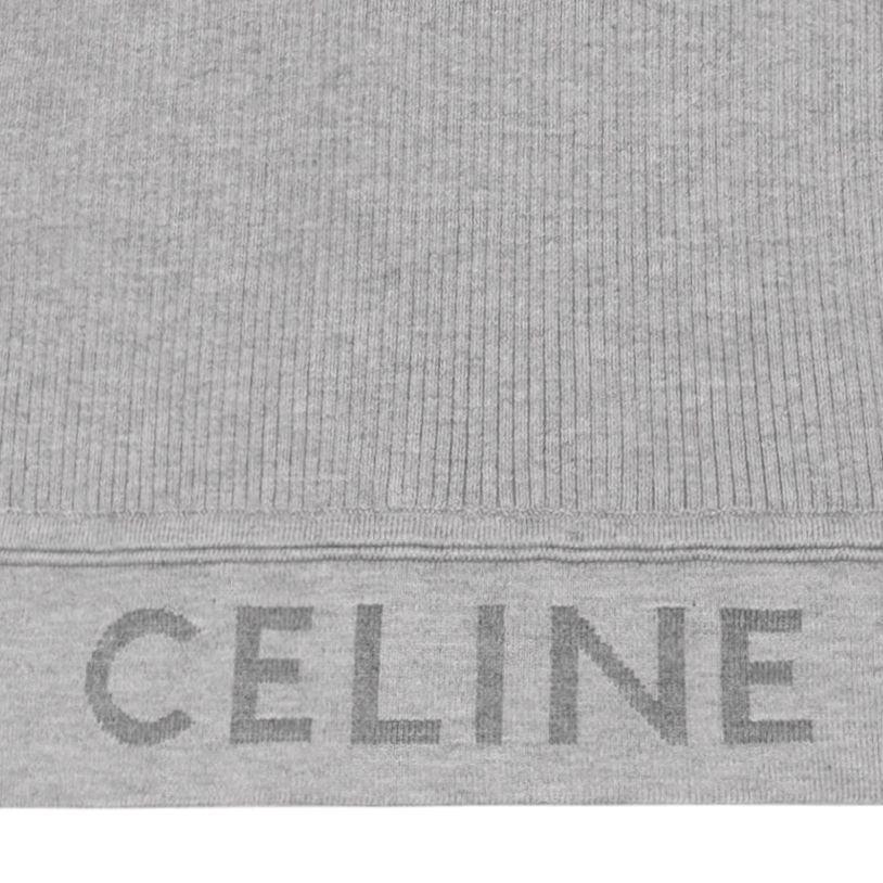 CELINE Tank Tops Women's Gray Crew Neck Moderate Other 2A68L372N-08GC