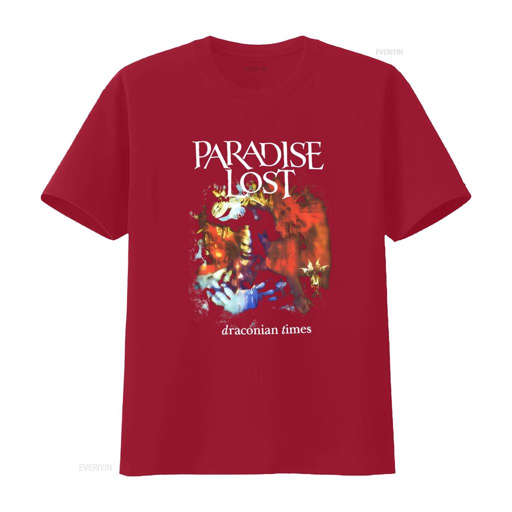 Paradise Lost Draconian Times Band T Shirt For Fans All Sizes Available vintage Washed Soft Top For Everyday Wear Comfortable