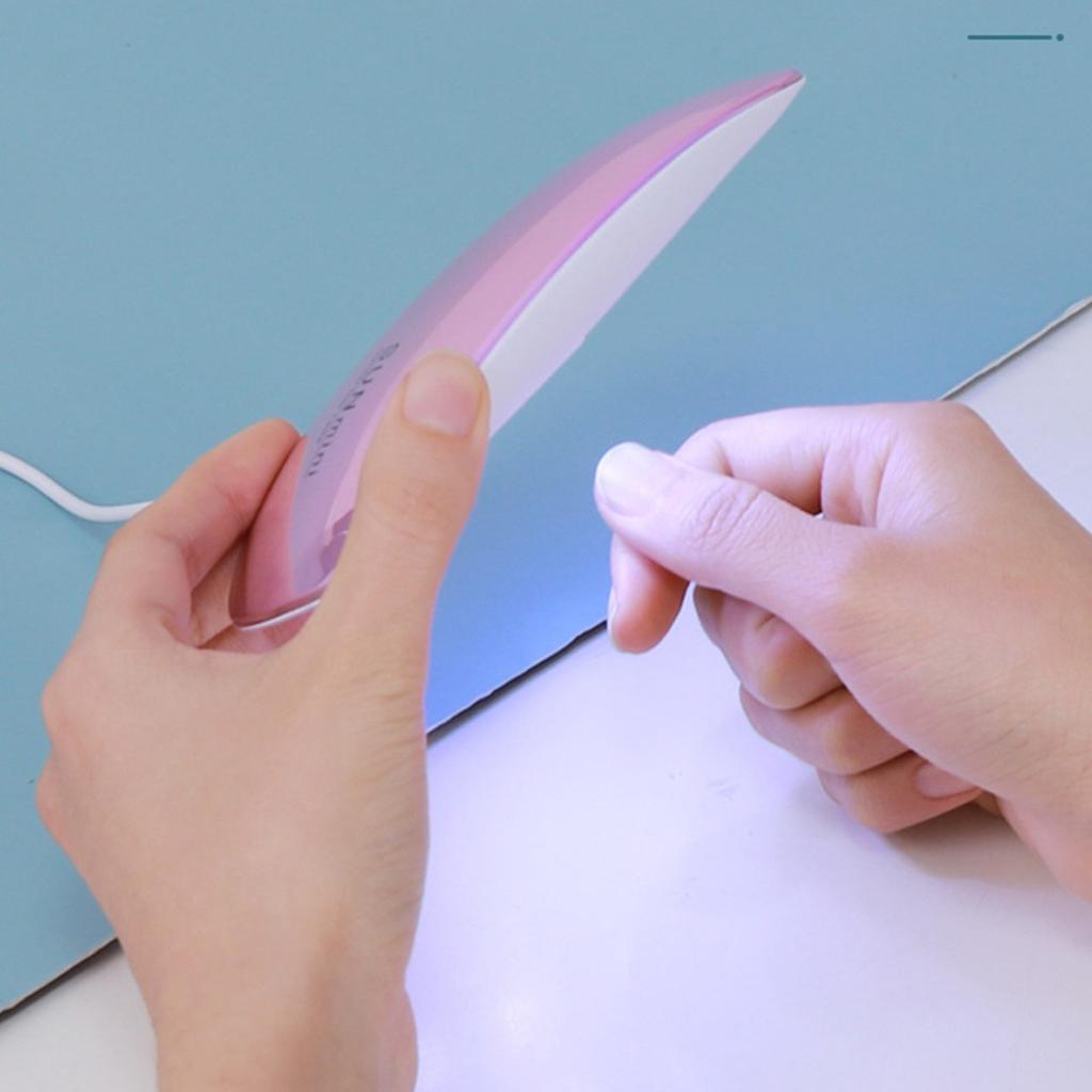 Машина для сушки ногтей УФ-светодиодная лампа Портативный USB-кабель для домашнего использования Мини-УФ-лампа для сушки гель-лака Инструменты для дизайна ногтей