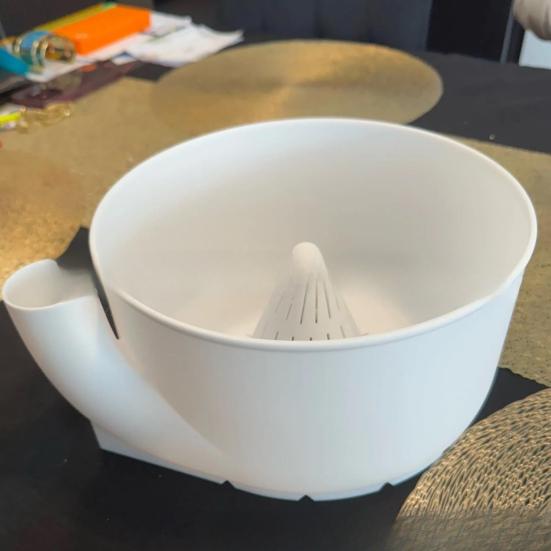 Automatic Fruit Washer And Drainer Bowl 3D Printed Berries Wash Machine Salad Spinner Vegetable Cleaner Fast Draining Kitchen Gadget