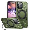 Применимо к iPhone 16 военный противоударный чехол для мобильного телефона Apple 15 Титановый автомобильный магнитный кольцевой держатель 14 защитный чехол