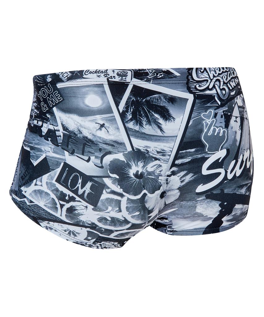 Laelliseupocheu [Psmr161 Blk] Monobeach Квадратный Короткий Черный
