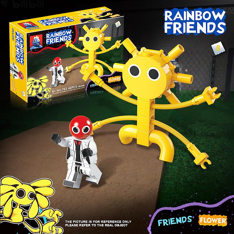 Roblox Rainbow Friends Monster Game Character Building Block 8pcs Set Kid Toy For Children And Gift