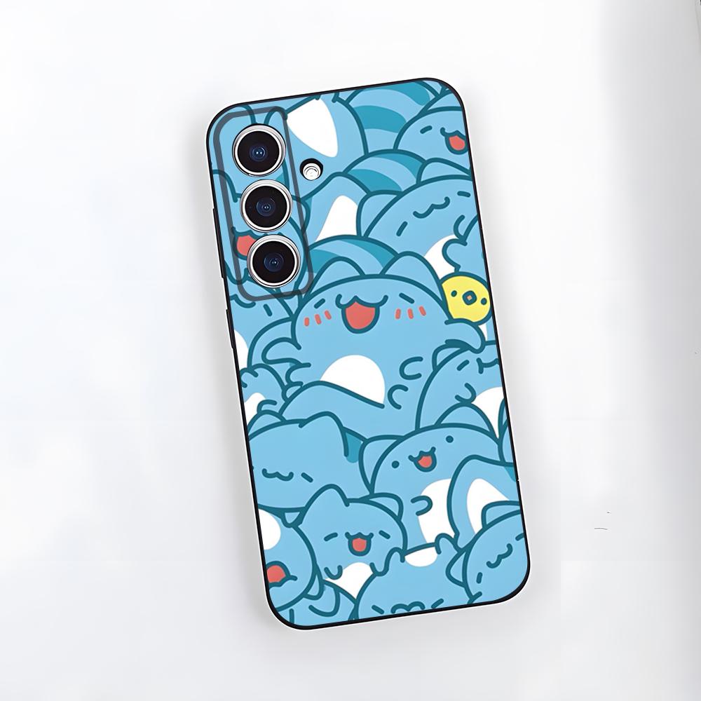 Bug Cat C-Capoo Phone Case For Samsung S25 Plus S20 S20 Plus S22 Ultra S23 FE S21 Plus S21 Ultra Soft Cover