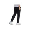 New FILA Knitted Sweatpants Men's Pitch Black A11M521602F-BK