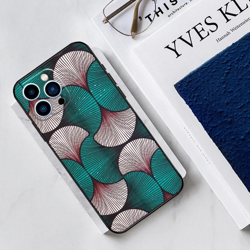 African Wax Fabric Phone Case For iPhone 13 11 12 14 15 16 Pro Max 7 8 Plus X XS XR 12 13 Mini Bumper Cover