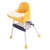 Baby High Chair Portable Convertible Adjustable Height Versatile Non Skid for Toddler Dinning