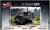 Thunder Model 1/35 Американский гусеничный трактор SIXTY Пластиковая модель 35006