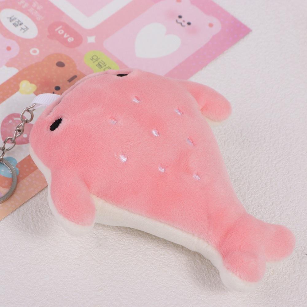 Animal Whale Animal Whale Doll Plush Whale Pendant Cartoon Whale Keychain Friends Birthday Gifts