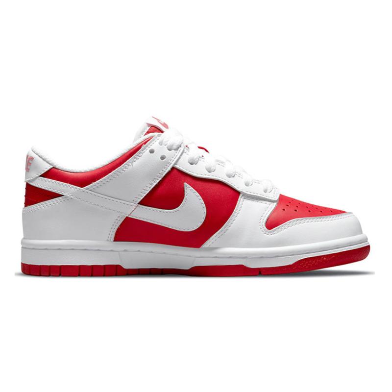 Nike Dunk Low Championship Red 2021 GS Sneakers CW1590-600