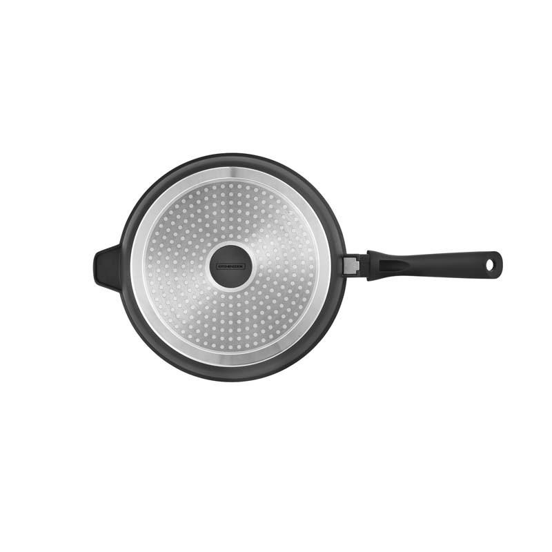 Kitchencook Leon St24tfi 24cm Cast Aluminum Sauté Pan