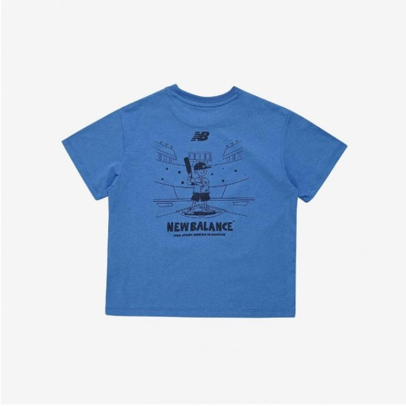 New Balance Детский бейсбольный комплект с коротким рукавом Nk9ye2501u 50 Футболка с коротким рукавом