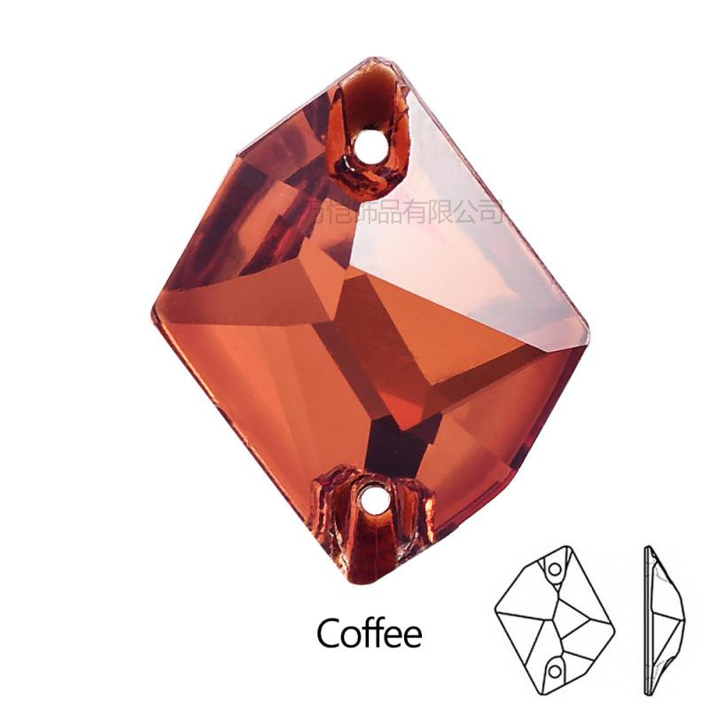 Высококачественная имитация австрийского стекла особой формы K9 Ручная швейная дрель Diy Beauty Polygon Аксессуары для одежды Аксессуары