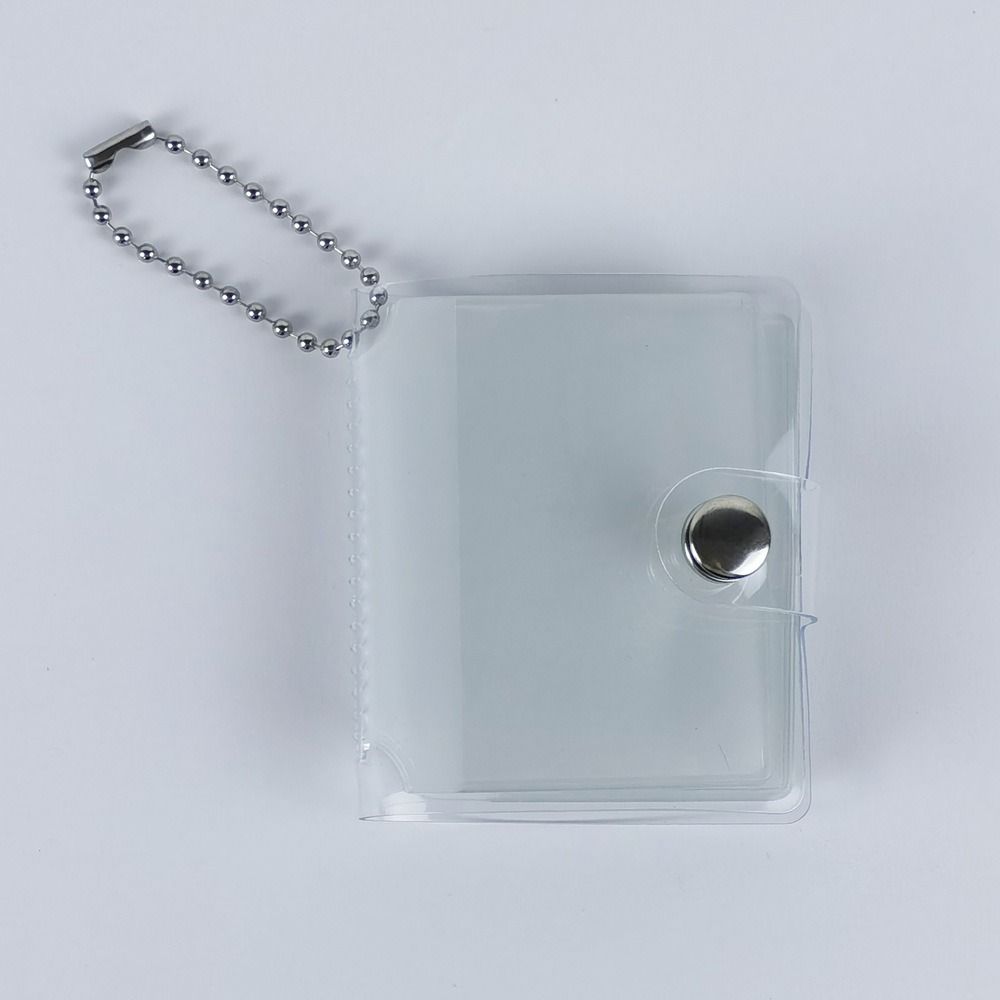 1/2inch Mini Photo Album With Keychain Portable Pocket Album Children's Growth Photo