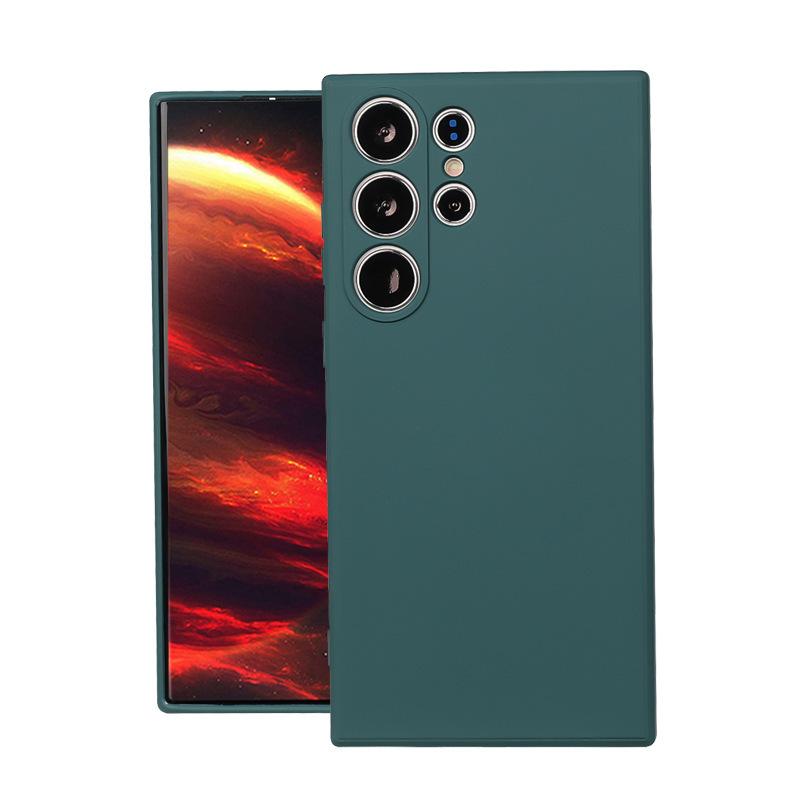 Samsung S24ultra Имитация Жидкого Силикона S23 Чехол для Мобильного Телефона NOTE20PLUS Ощущение Кожи Защита от Падений A73