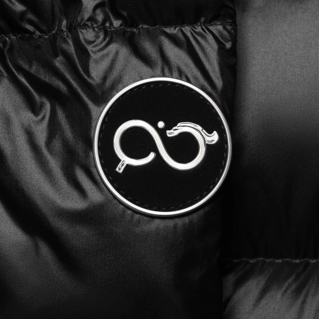 Пуховик Li Ning Table Tennis Series, однотонный, средней длины, с капюшоном, унисекс, верхняя одежда, черный AYMT021-1