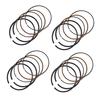 Стандартное 49-мм поршневое кольцо ZR250 Varios 250 Запчасти для мотоциклов с 1989 по 1996 год (4 НАБОРА 49ММ)