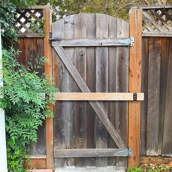 2/4 шт. U-образные дверные кронштейны, высокая прочность, устойчивость к коррозии, простота установки, безопасность