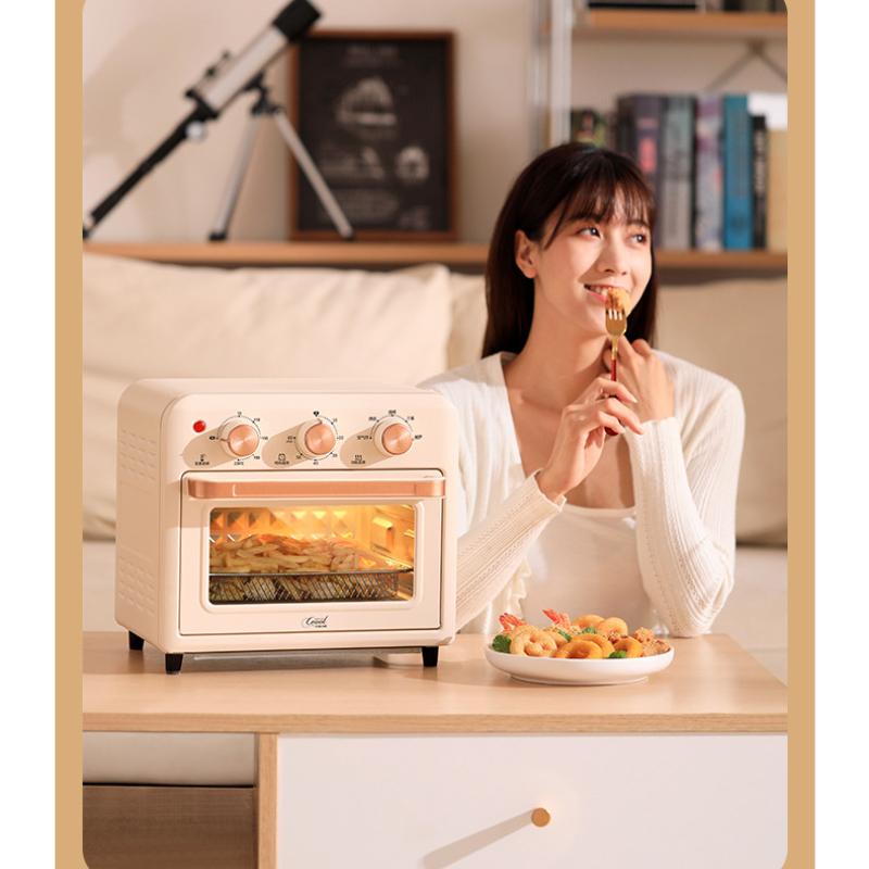 Изысканная многофункциональная электрическая духовка, бытовая фритюрница, духовка 2-в-1, полностью автоматический интеллектуальный прибор