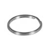 Keyring Rings - Rayher - Platinum - 20 Mm - Metal - Qty 6