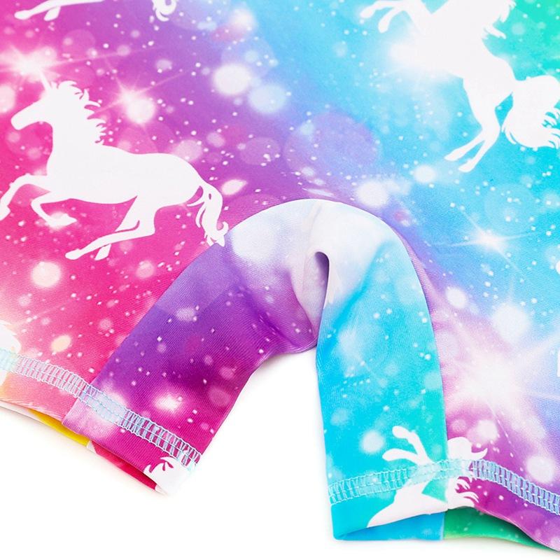 Детский цельный купальник с длинными рукавами и молнией спереди для детей от 4 до 12 лет. Купальник-боксер с дизайном